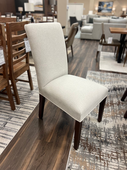 Jonas Dining Chair -  Performance Ecru + Natural & Smoke