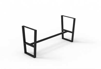 Malcolm Acacia 108" Live Edge Dining Table - Natural + Black