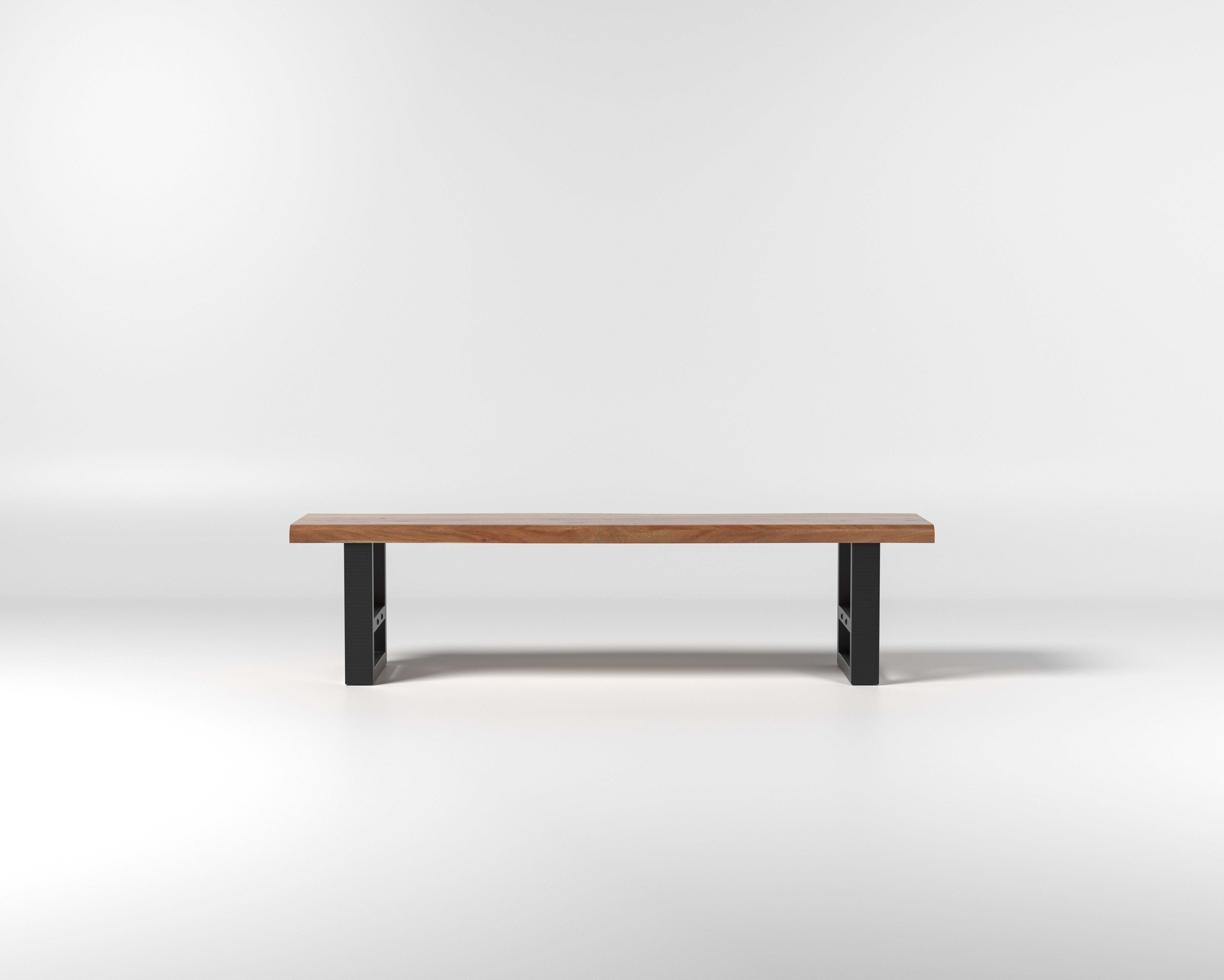 Nathan 72" Live Edge Dining Bench - Honeycomb