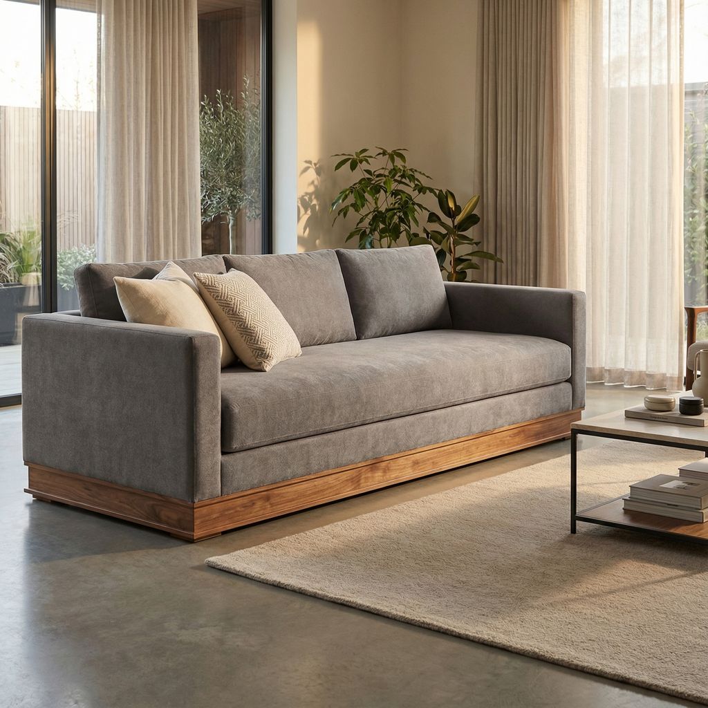 Bradford Express Ship 90" Bench Cushion Sofa