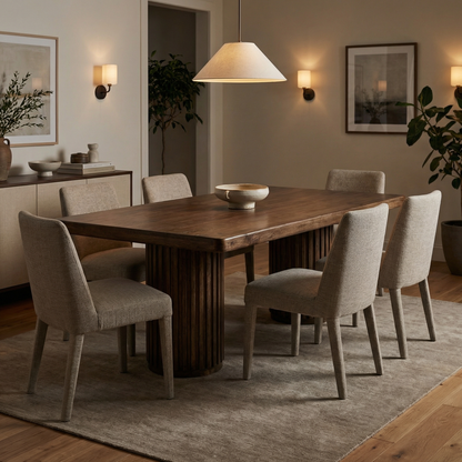 Brayden 96″ Dining Table - Ash