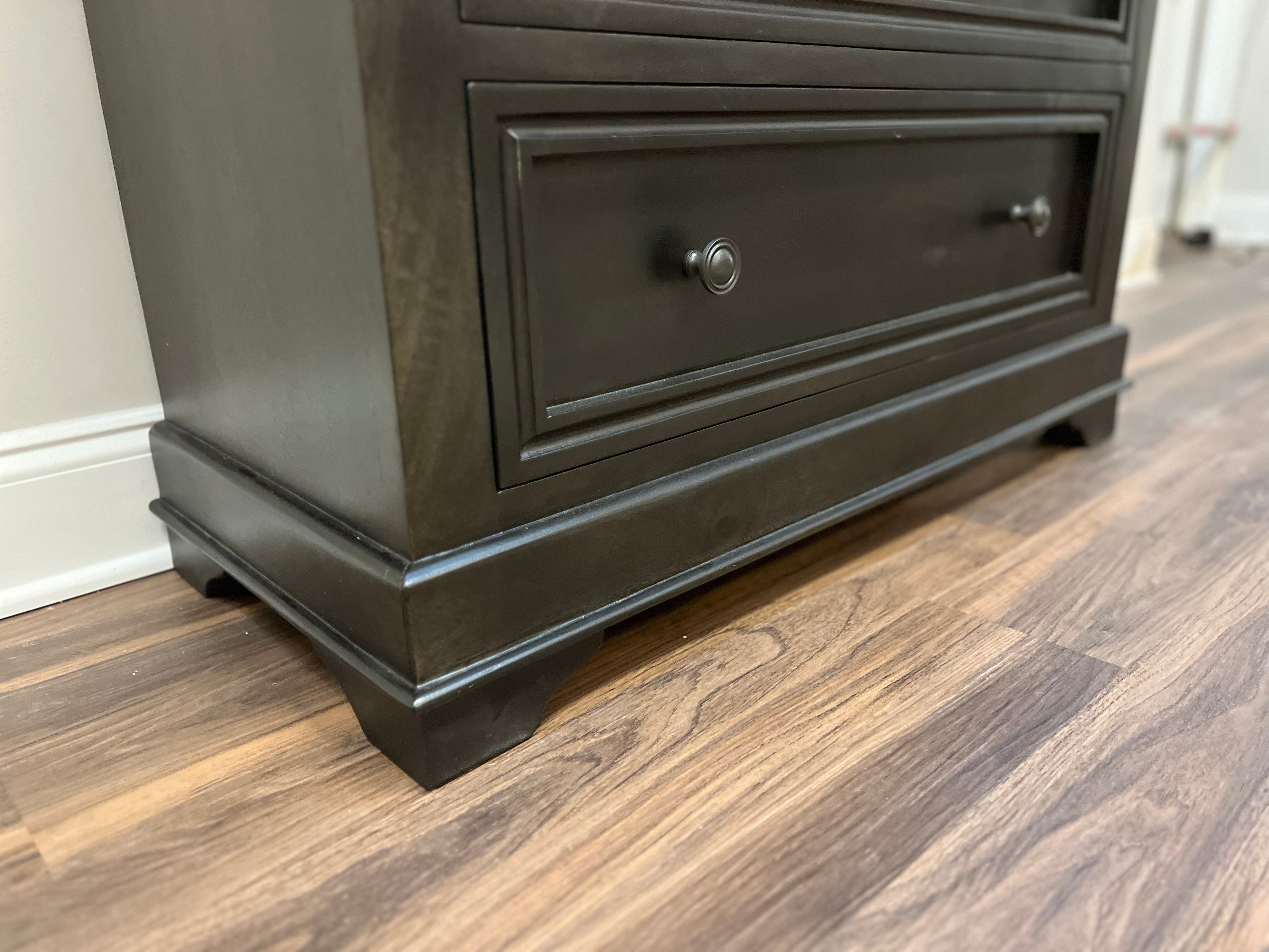 Franklin 42" 5 Drawer Chest - Espresso + Washed Natural