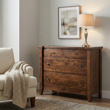 Cashiers 48" Mahogany Media Chest - Cocoa