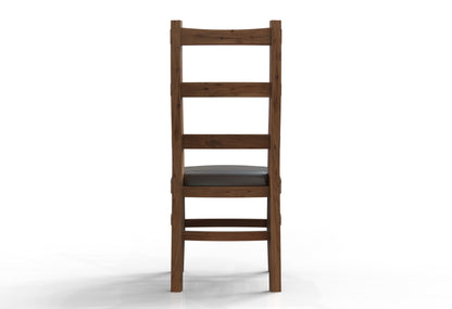Pascal Acacia Dining End Chair - Natural