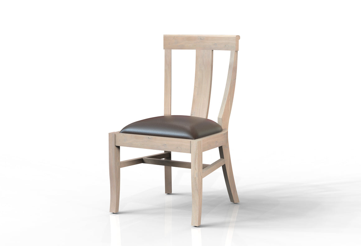 Antony Acacia Dining Side Chair - New White Wash