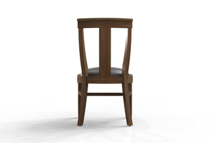 Antony Acacia Dining Side Chair - Natural + Gray