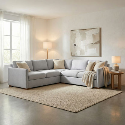 Chelsea Luxe Express Ship 93" x 92" 5 Cushion Sectional