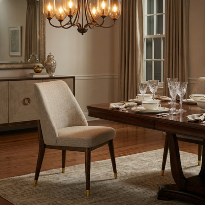 Coleman Dining Chair - Herringbone Haze