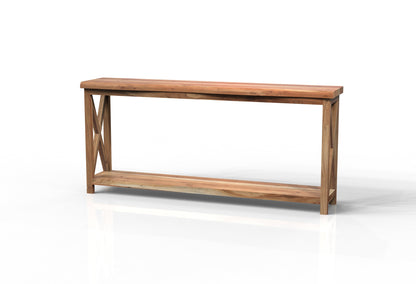 Malcolm Acacia 80" Live Edge Console Table - Natural