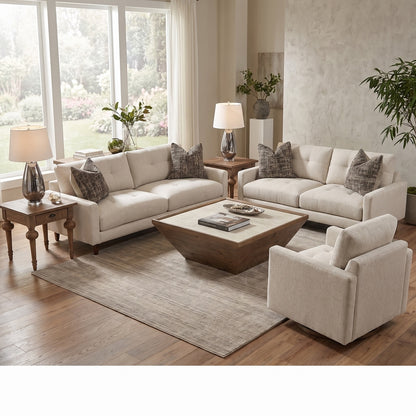 Constance Express Ship 77" 2 Cushion Loveseat - Performance Natural Tweed