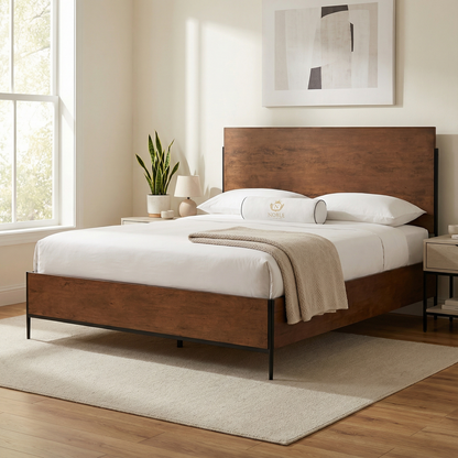 Coronado Queen Bed - Chestnut