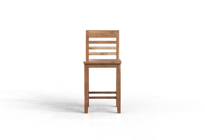 Malcolm Acacia Ladderback Counter Stool - Natural