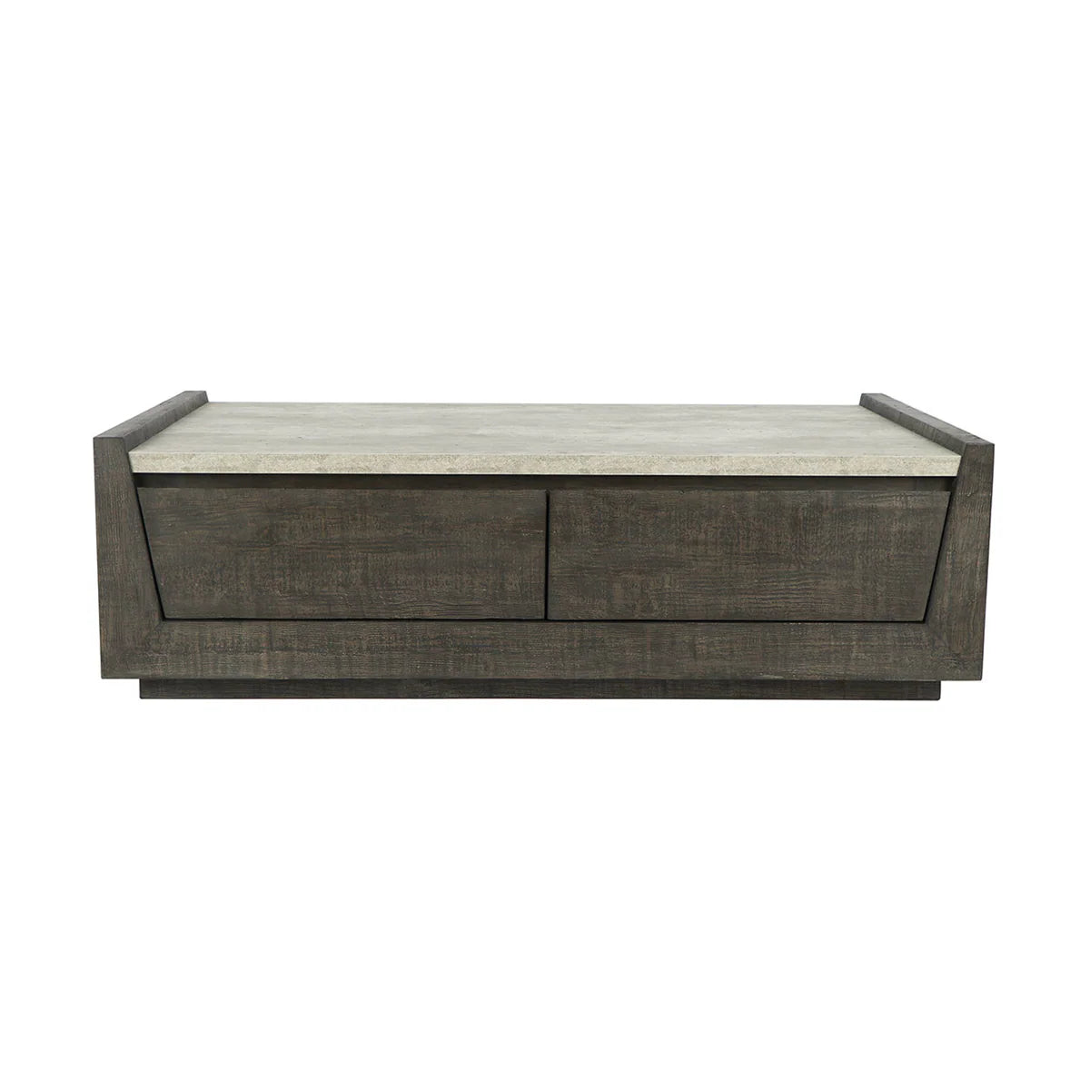 Connor 58" 4 Drawer Coffee Table - Antique Gray