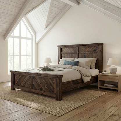 Dalton 84" King Bed - Espresso