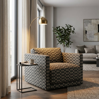 Darius 51" Express Ship Swivel Chair