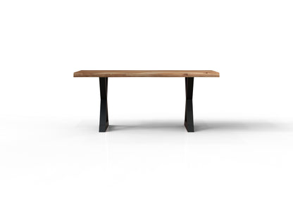 Malcolm Acacia 72" Live Edge Dining Table - Natural