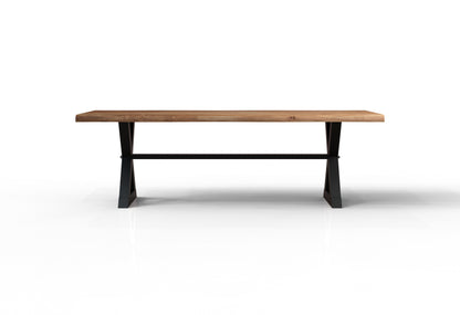 Malcolm Acacia 96" Live Edge Dining Table - Natural
