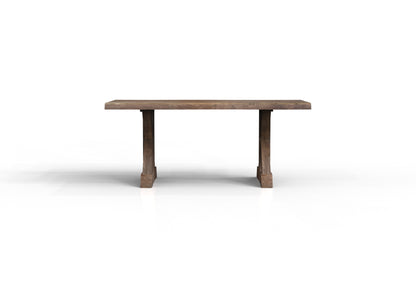 Malcolm Acacia 72" Live Edge Dining Table - Natural + Smoke