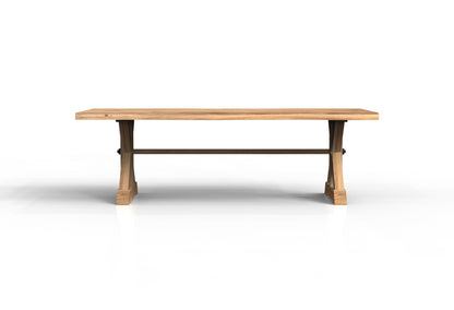 Malcolm Acacia 96" Live Edge Dining Table - Natural