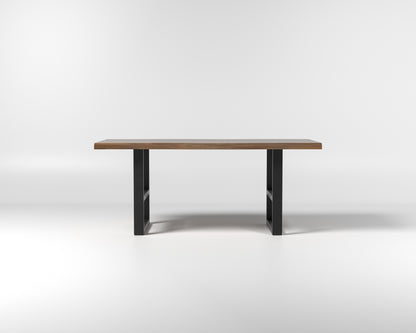 Nathan 72" Live Edge Dining Table - Woodland