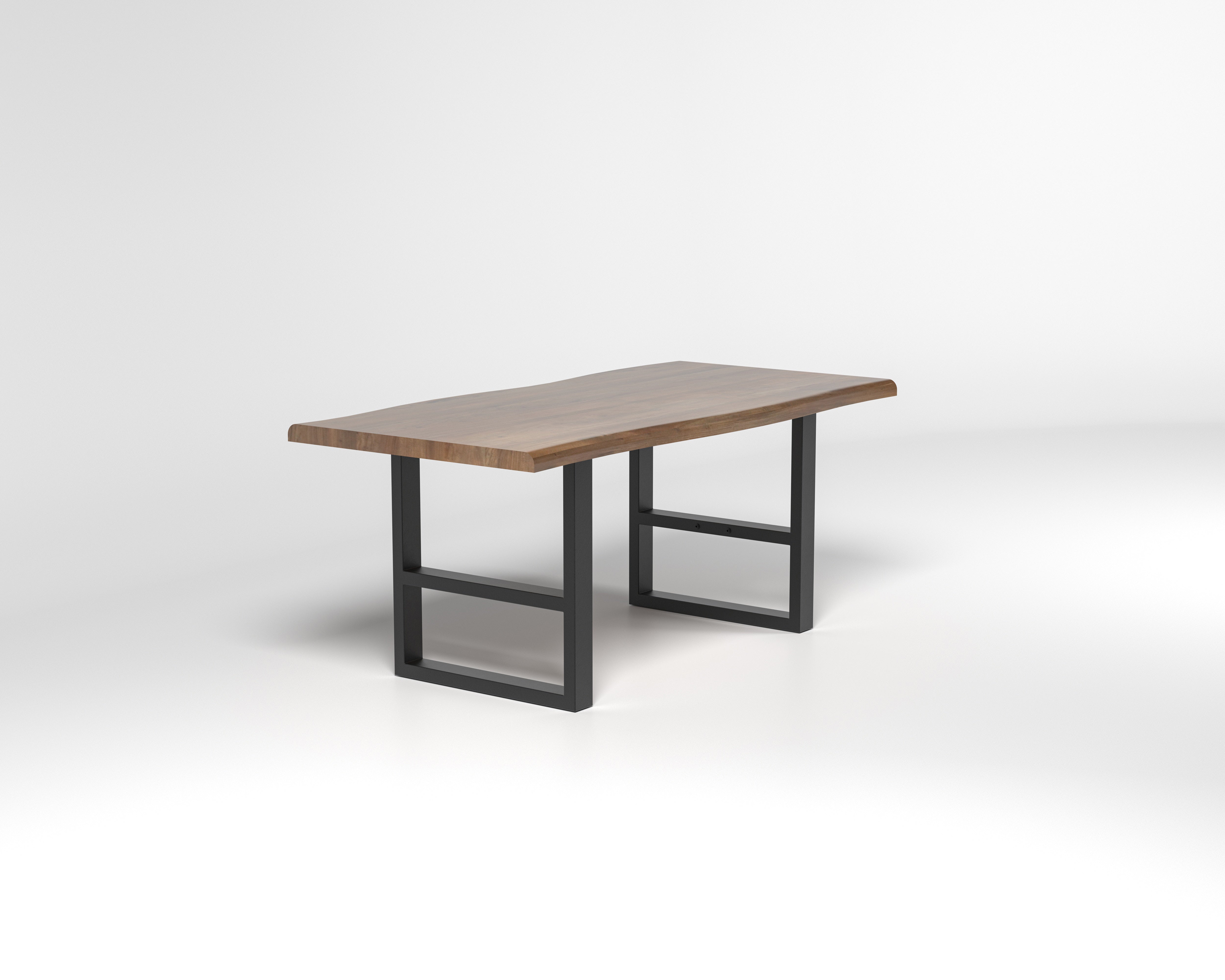Nathan 72" Live Edge Dining Table - Woodland