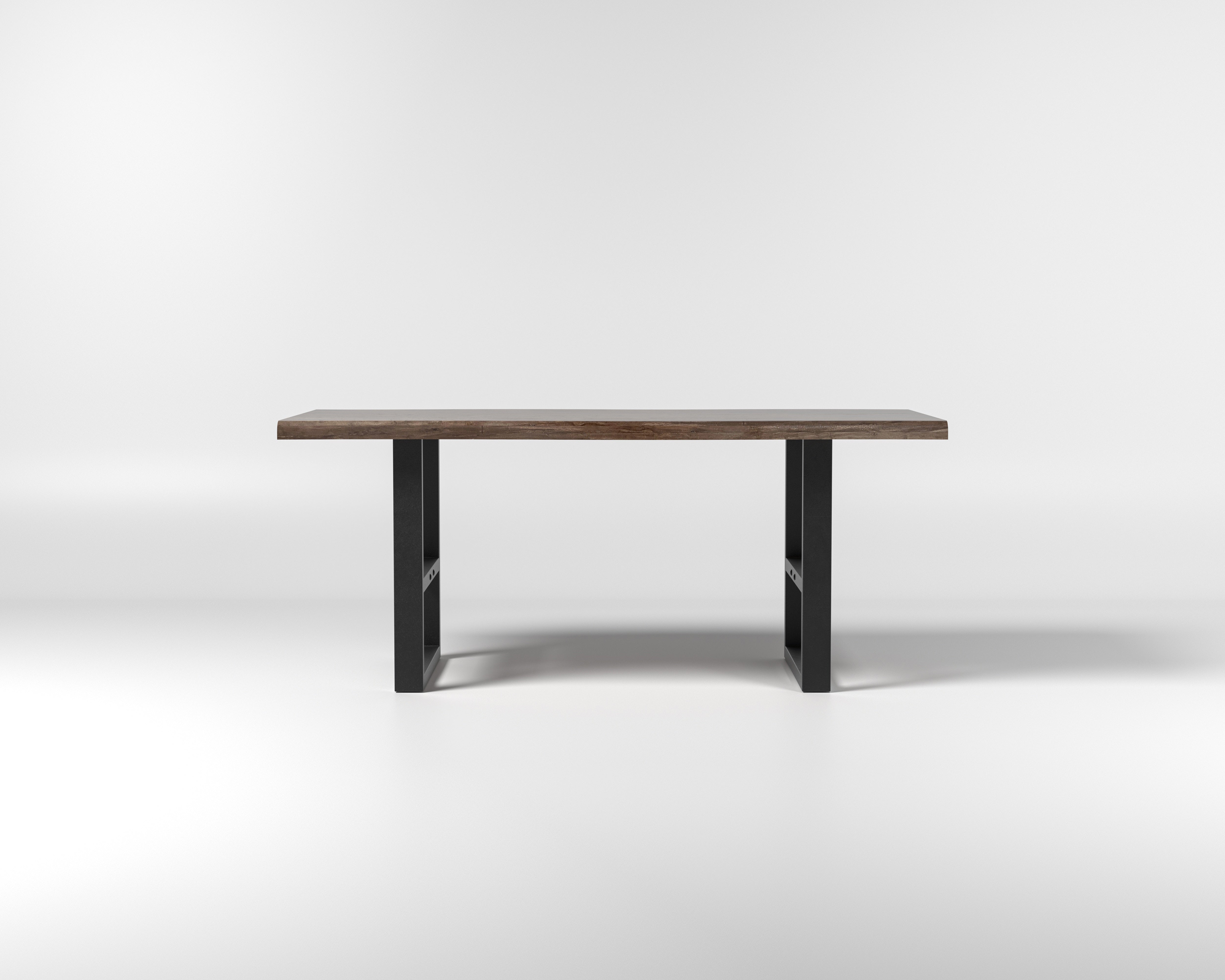 Nathan Acacia 72" Live Edge Dining Table - Tempest
