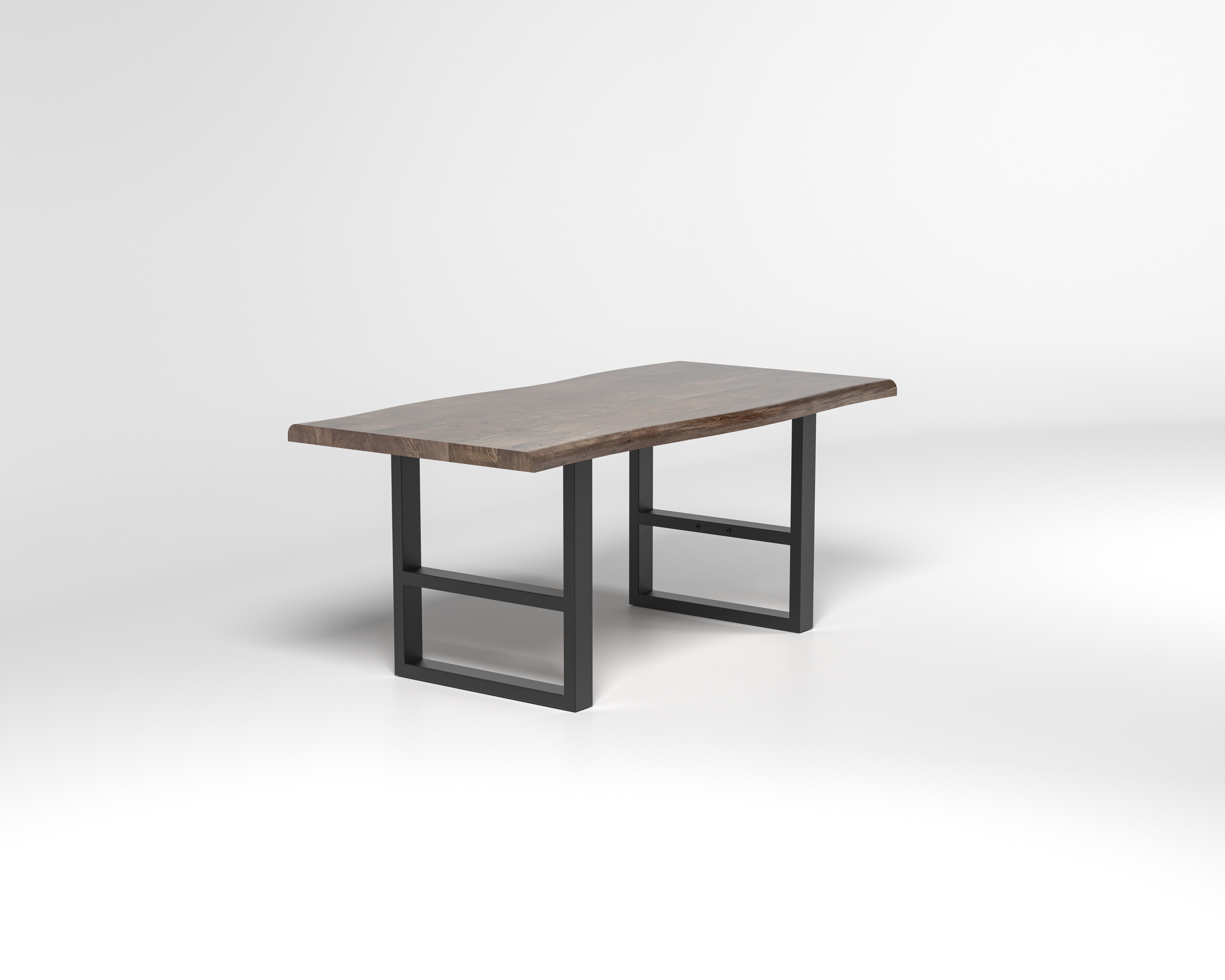 Nathan Acacia 72" Live Edge Dining Table - Tempest