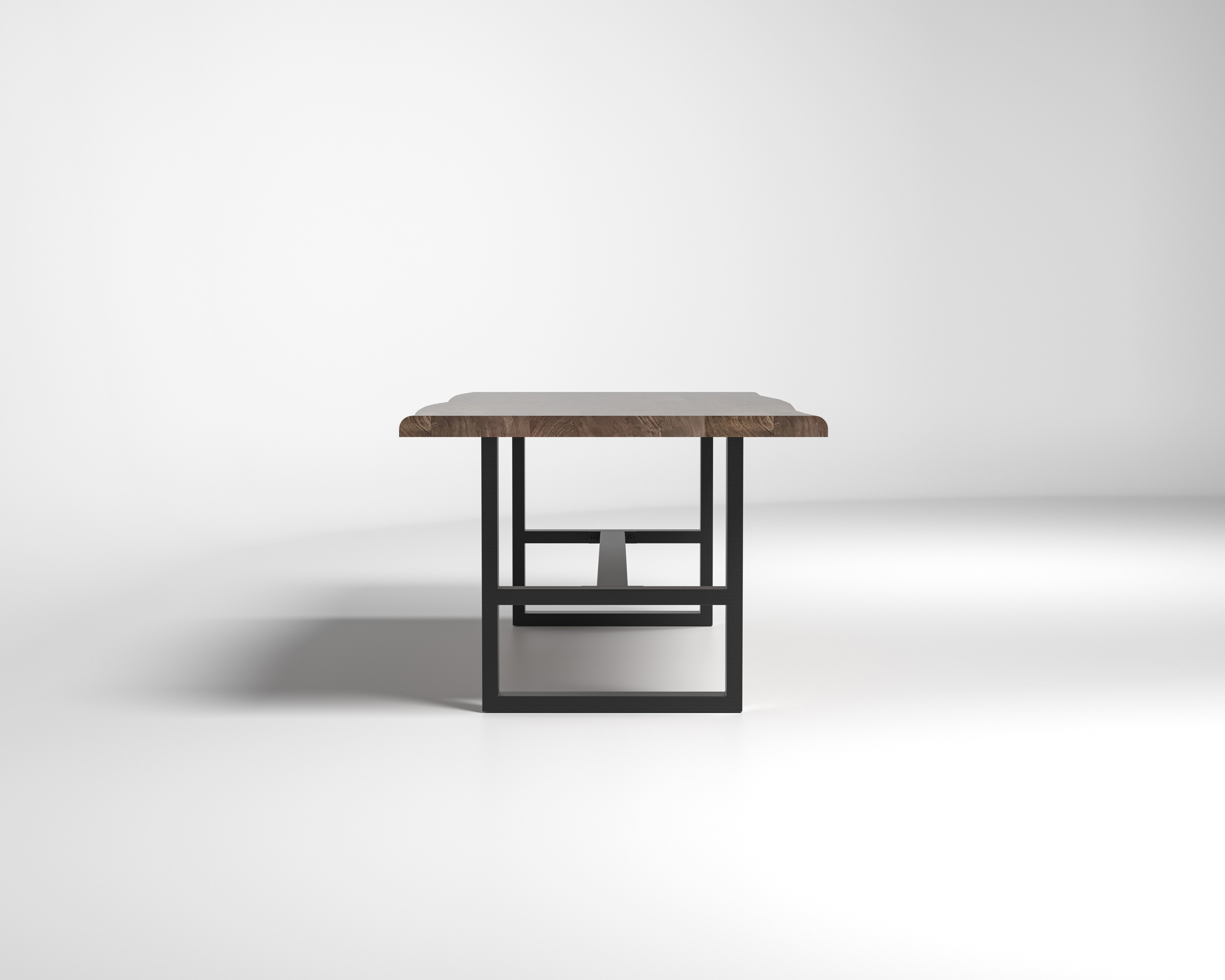 Nathan 96" Live Edge Dining Table - Tempest