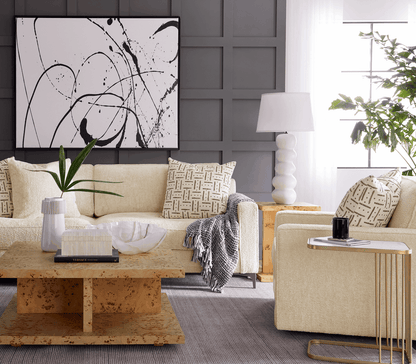 Meridian 47" Occasional Chair - Performance Plush Pearl