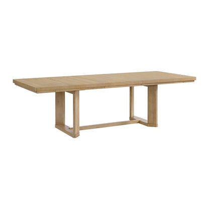 Simpsonville 80"-104" Extension Dining Table - Amber Oak