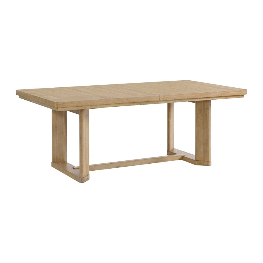Simpsonville 80"-104" Extension Dining Table - Amber Oak