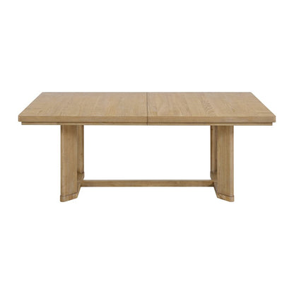 Simpsonville 80"-104" Extension Dining Table - Amber Oak