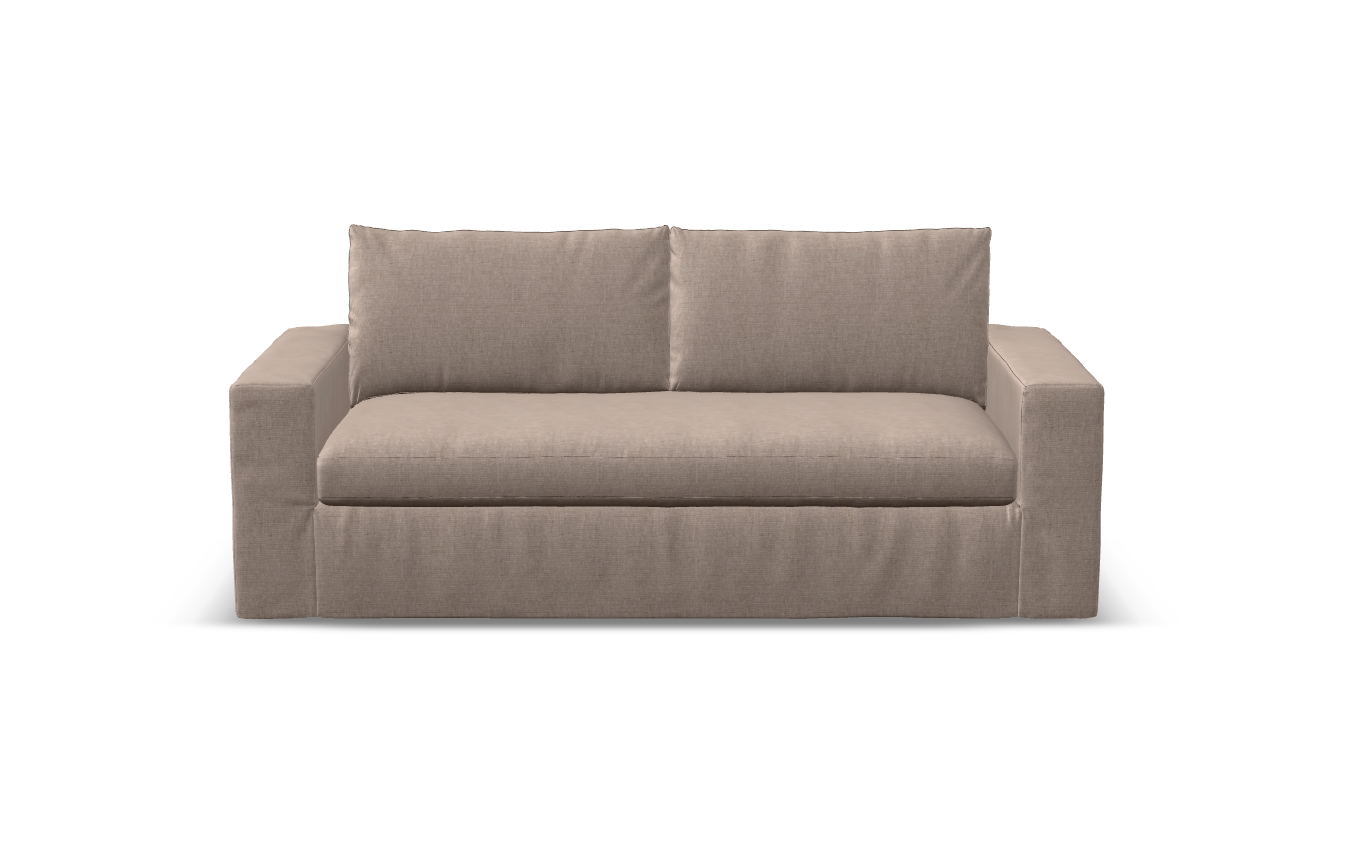 Edisto Express Ship 89" Bench Cushion Slip Cover Sofa