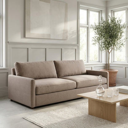 Ethan Luxe Express Ship 95" 2 Trillium Cushion Sofa