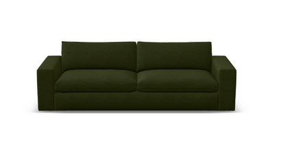 Everette Luxe Express Ship 107" 2 Trillium Cushion Sofa