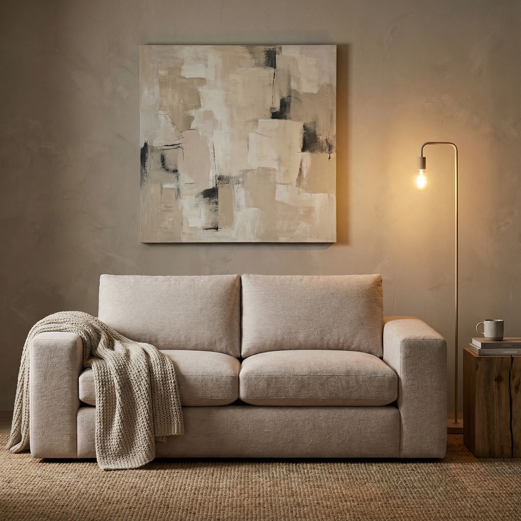 Everette Luxe Express Ship 83" 2 Trillium Cushion Loveseat