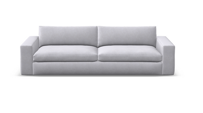 Everette Luxe Express Ship 118" 2 Trillium Cushion Sofa