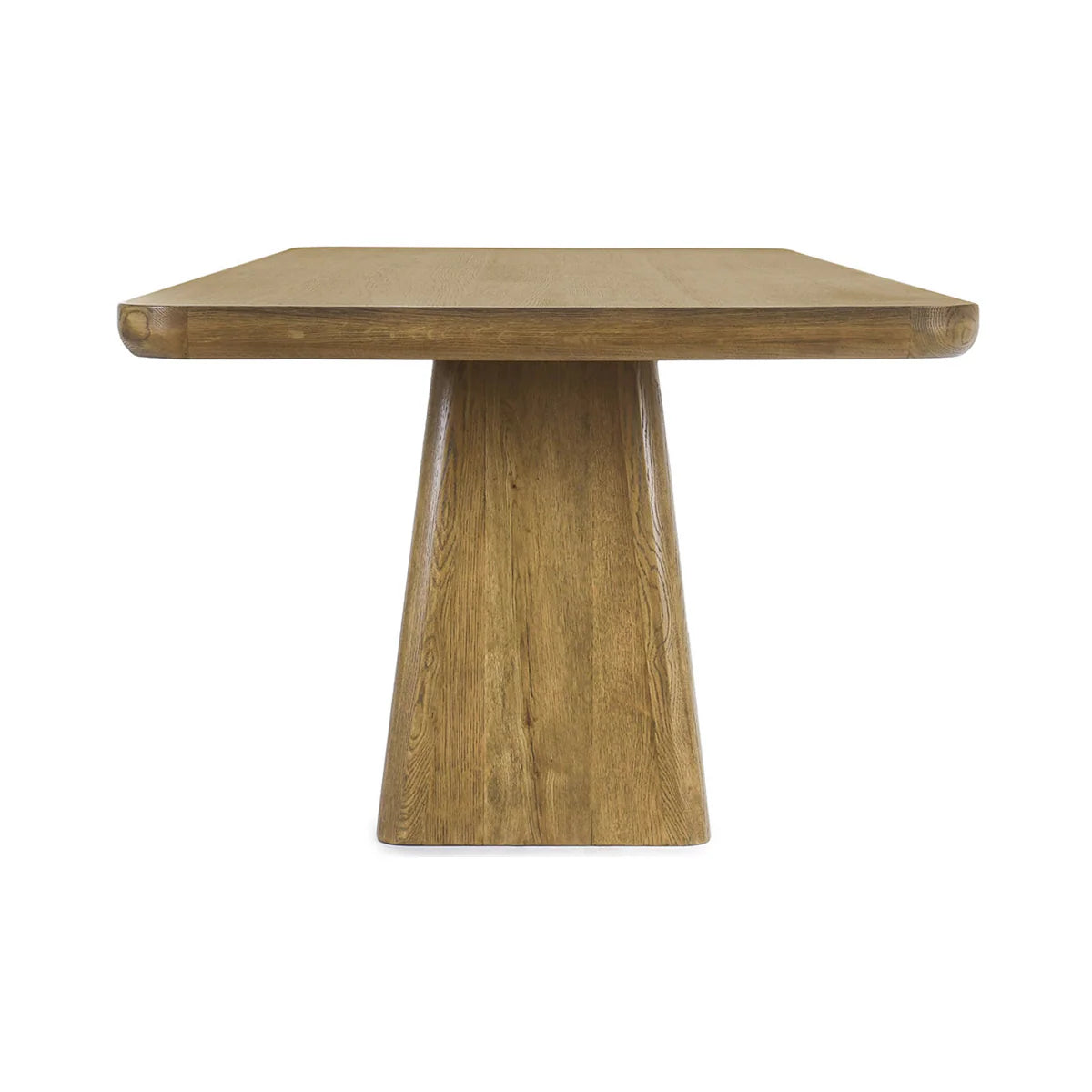 Saskia 95" Rectangular Dining Table - Light Brown