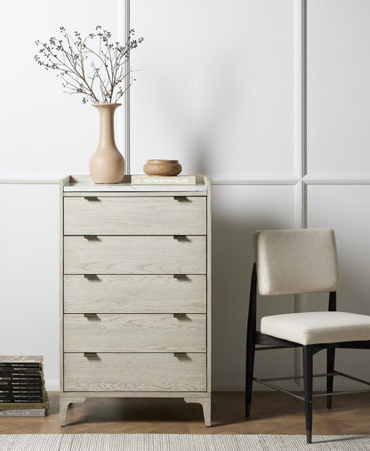 Victor 27" Tall Dresser - Vintage White
