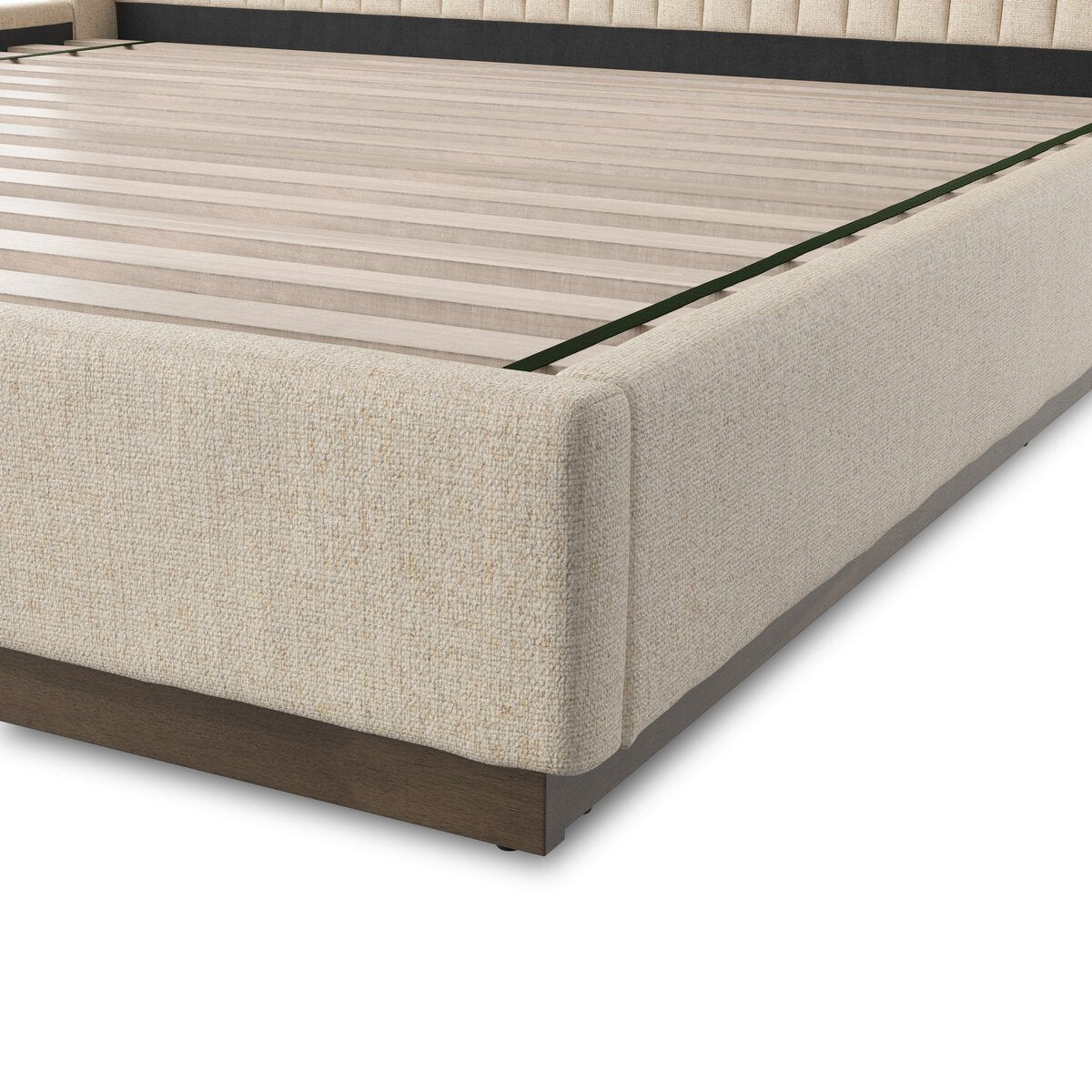 Monterey 81" King Bed - Performance Thames Cream