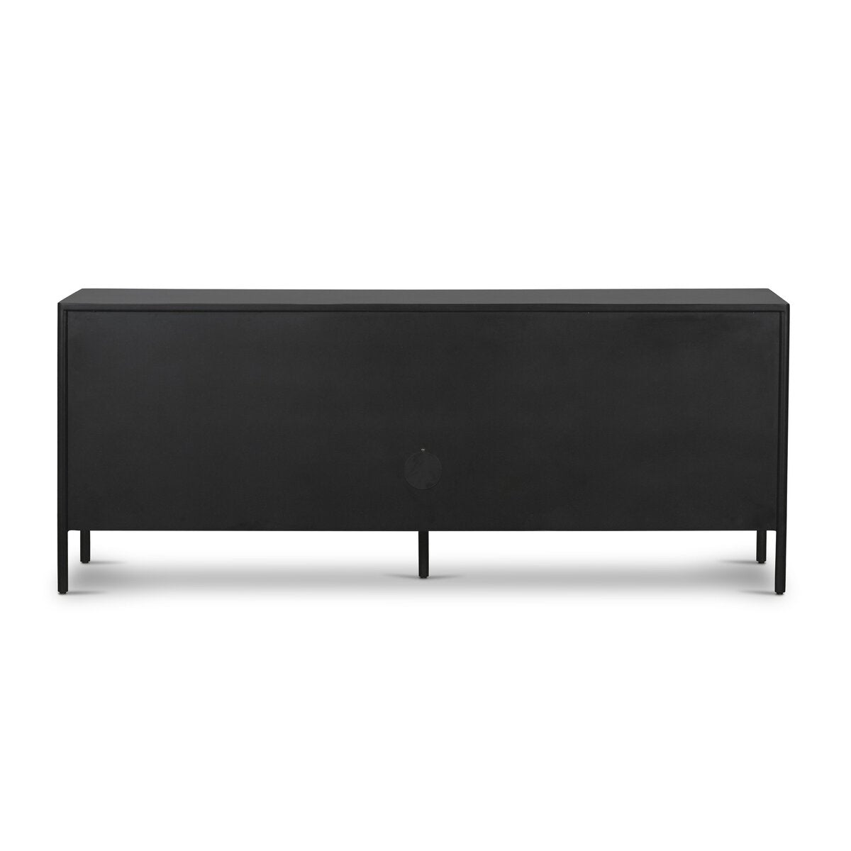 Ellington 70" 4 Drawer Media Cabinet - Black Iron + Bronze
