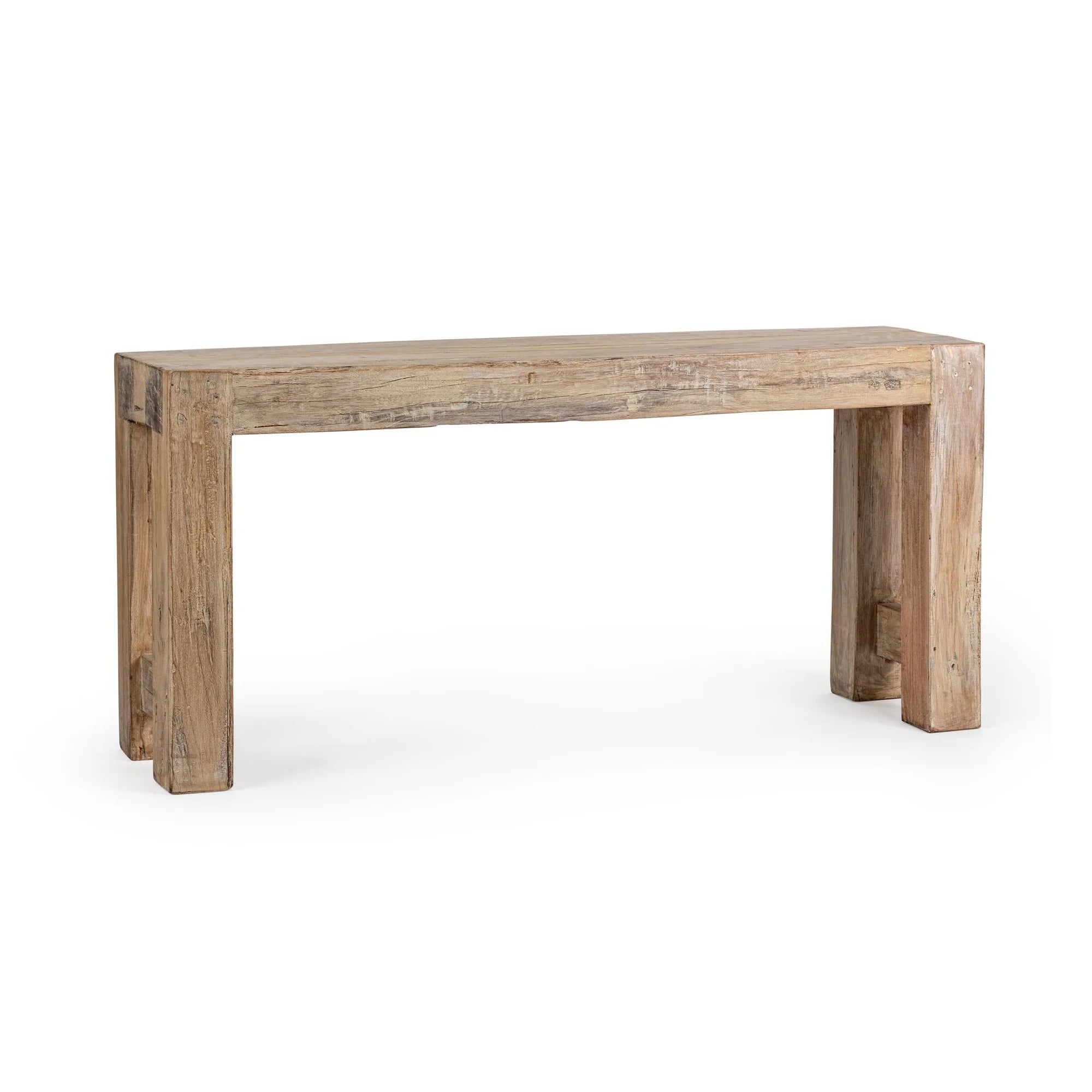 Leon 68" Console Table - Butterwood Blend