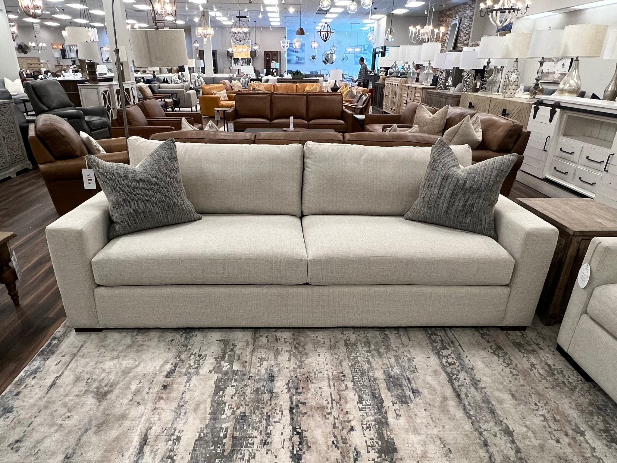 Gretchen Quick Ship 103 2 Cushion Wide Track Arm Sofa Crypton Quick Classic Carolina Home