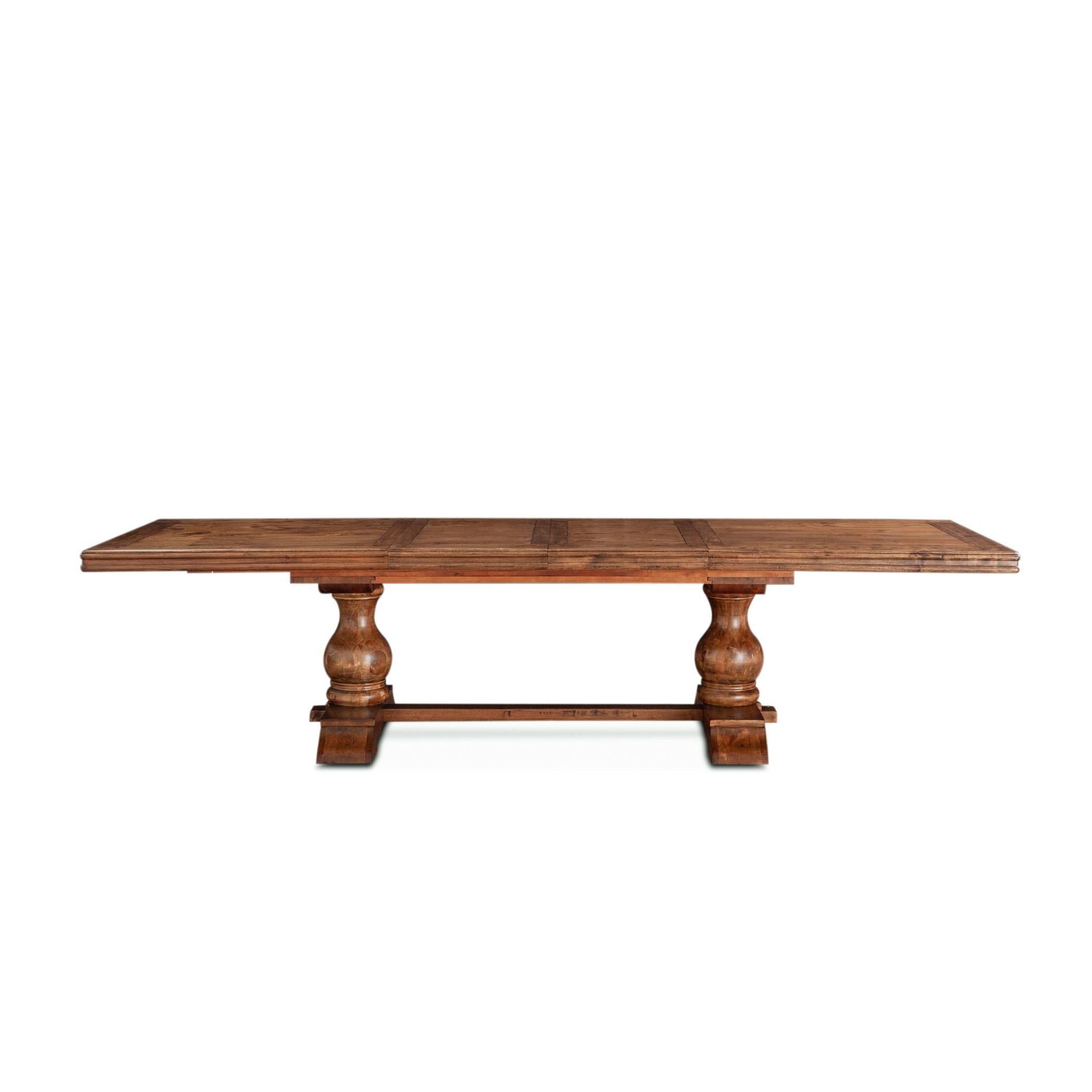 Sicily 84" - 106" - 128" Extension Dining Table - Earth
