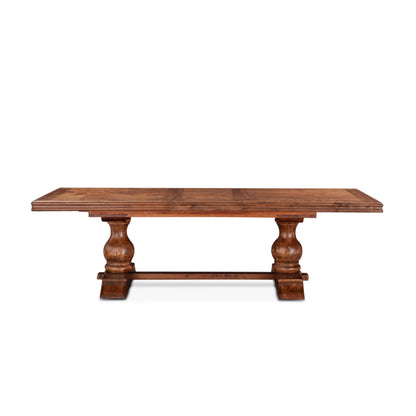 Sicily 84" - 106" - 128" Extension Dining Table - Earth