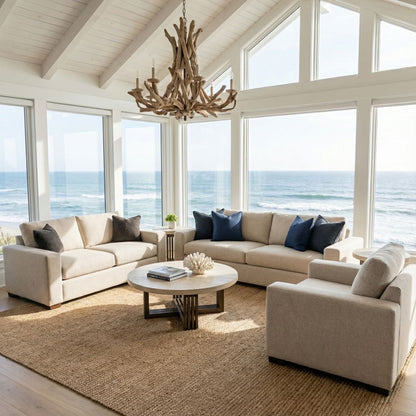 Gretchen Quick Ship 103" 2 Cushion Wide Track Arm Sofa - Crypton Quicksilver