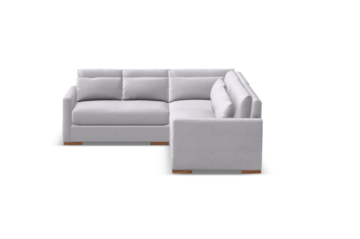 Glenda Quick Ship 104" x 104" Bench Cushion Sectional