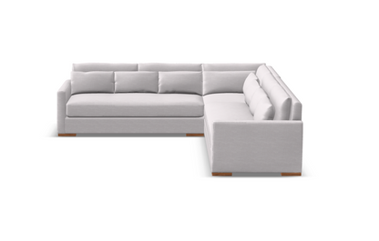 Glenda Quick Ship 130" x 130" Bench Cushion Sectional