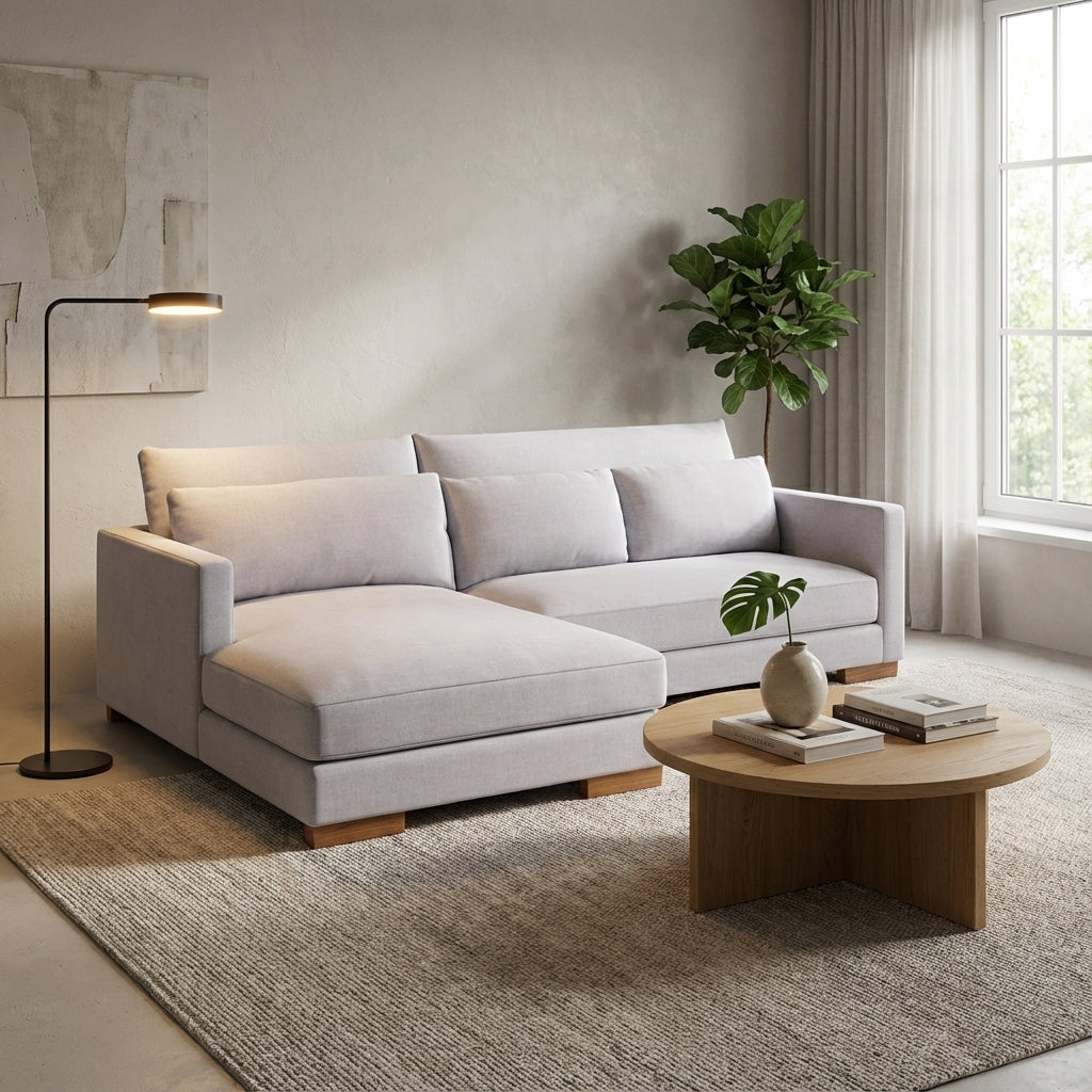 Gloria Express Ship 104" Sofa + Chaise