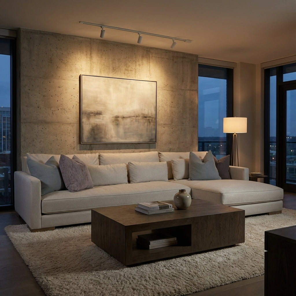 Gloria Express Ship 130" Sofa + Chaise